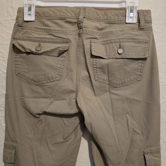 BANANA REPUBLIC Martin Fit Khaki Cargo Pants Gorpcore Casual Bottoms Size 0 - Picture 13 of 16